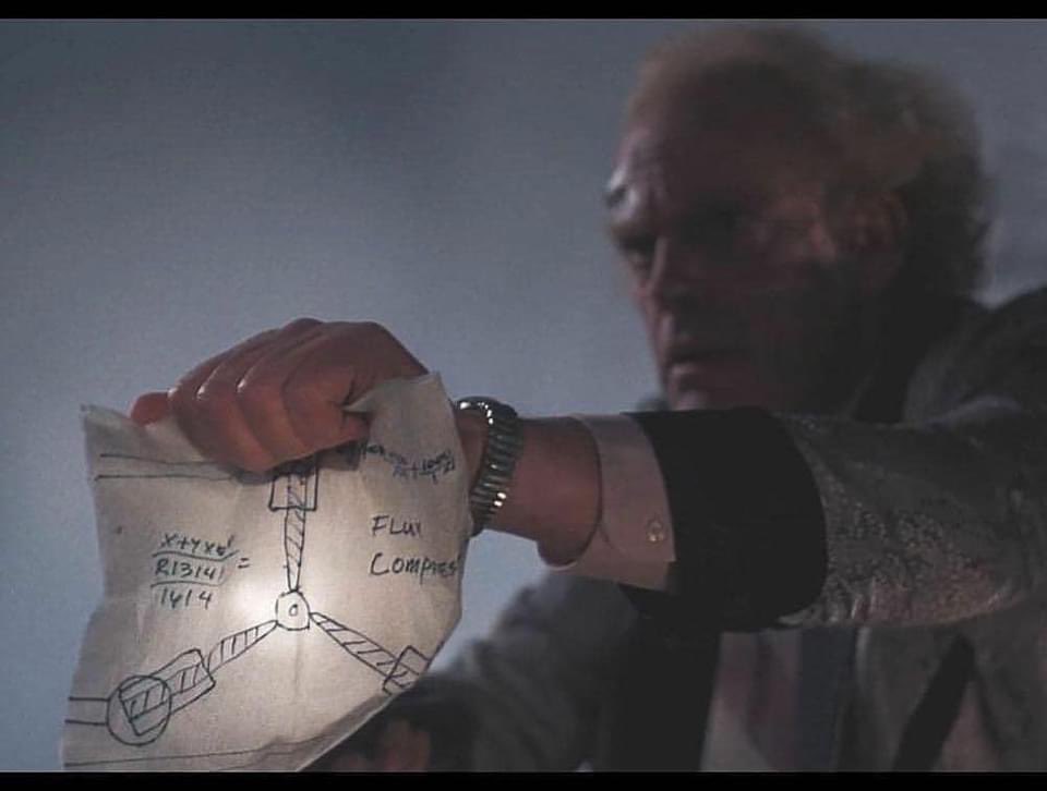 DanielSpencer's tweet photo. This Day in History: 66 years ago Dr. Emmet Brown invented the Flux Capacitor. This invention was Time changing because The Flux Capacitor is what makes time travel possible!
#BTTF #Nov5 #FluxCapacitor #DrEmmetBrown #Delorean #GreatestInventions https://t.co/AU4ZIDTp5t
