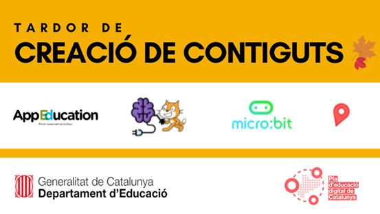 xtec's tweet photo. Docents, voleu gaudir d’una “Tardor de creació de continguts”? Apunteu-vos als #WorkCafes i seminaris en línia que tenen com a objectiu mostrar diferents eines per crear #ContingutDigital educatiu.

Obrim fil [1/6]

#AlsCentres #DGIDRE #Educació https://t.co/dhPiPjMF3F