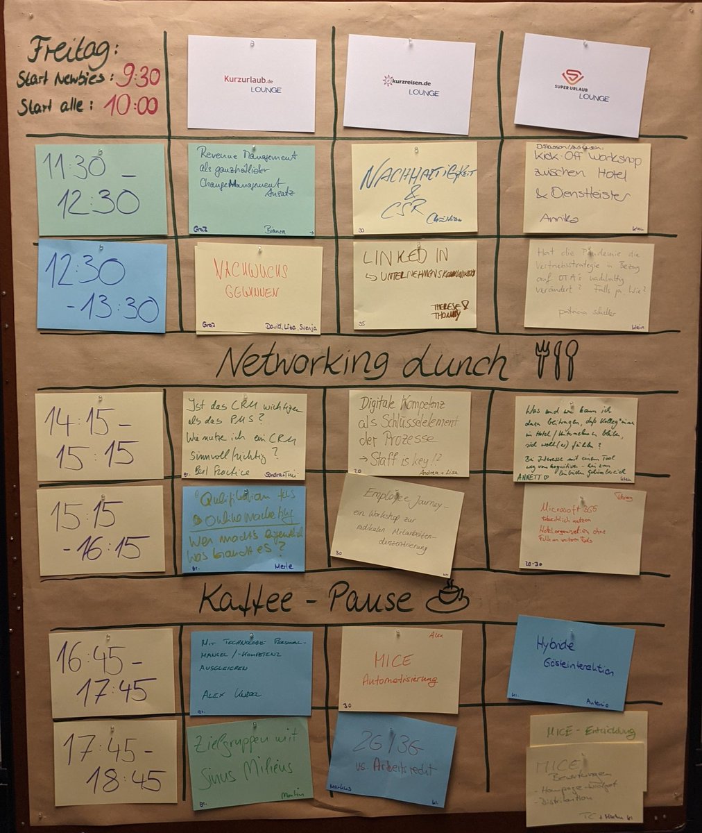 Der Sessionplan steht... 🤩🤩🤩 #hcamp21