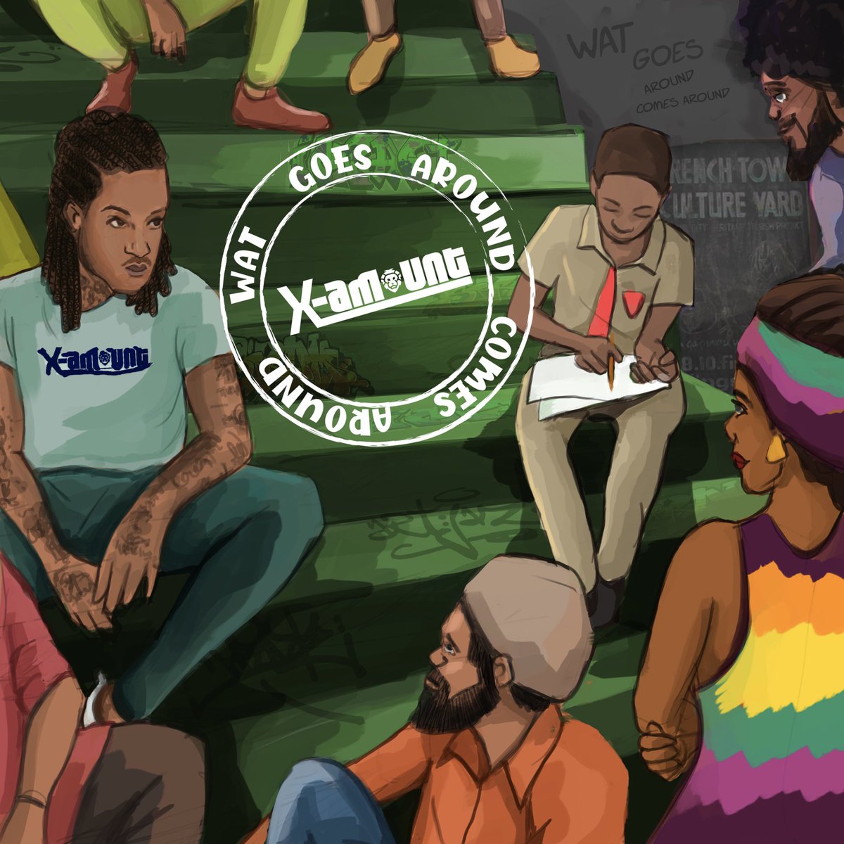 You have to live life, don’t make the problems get you down. On December 17th…WAT GOES AROUND,  COMES AROUND #xamount #december17 #watgoesaroundcomesaround #reggae #dancehall #NewMusicFriday