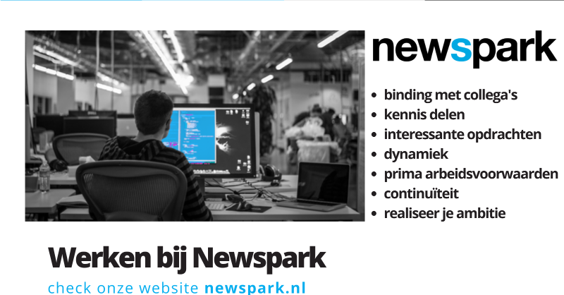 newsparkbv's tweet photo. "We zijn geen groot bedrijf, dat willen we zo houden… Maar misschien is er nog wel plek voor de juiste match!
#vacature #testautomation #softwaretesten"