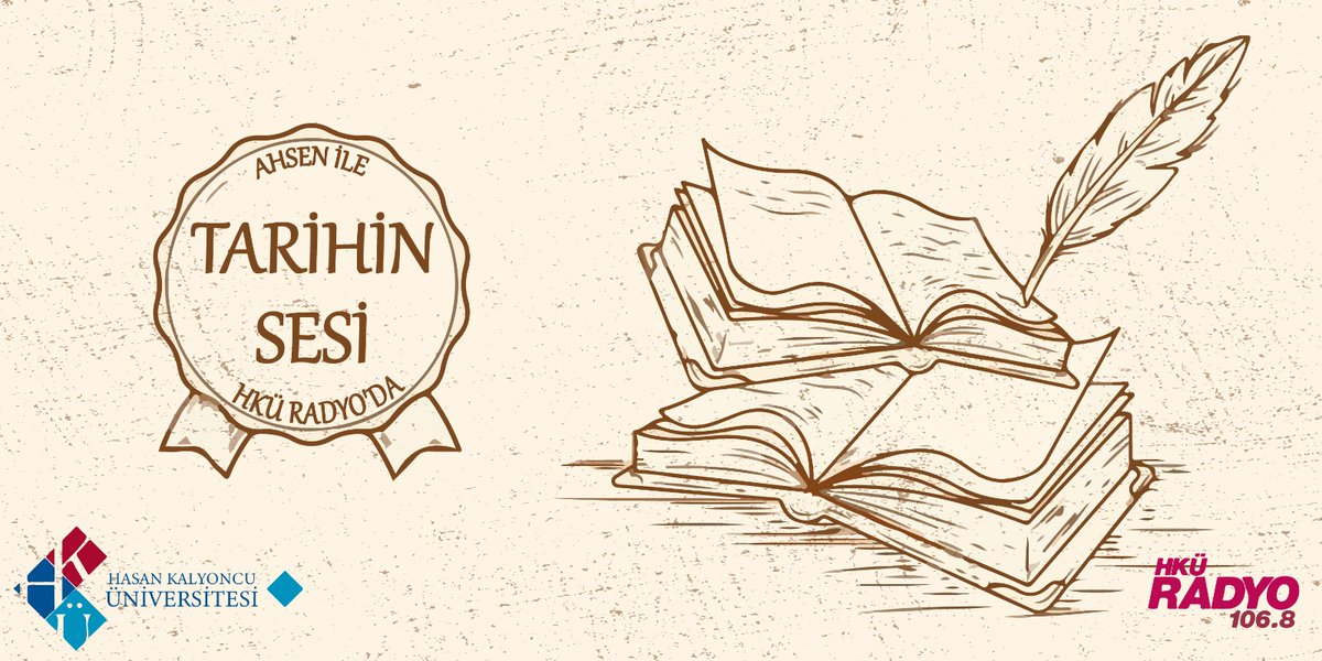 Tarihin derinliklerinden günümüze ulaşan, medeniyetlerin tarihsel olayları; "Tarihin Sesi" programında dinleyiciler ile buluşacak. 🎙️🏛️📻🎶
📅 Salı günleri: 18.30'da
📅Perşembe günleri: 18.30'da
106.8 frekansı veya radyo.hku.edu.tr adresinden dinleyebilirsiniz.