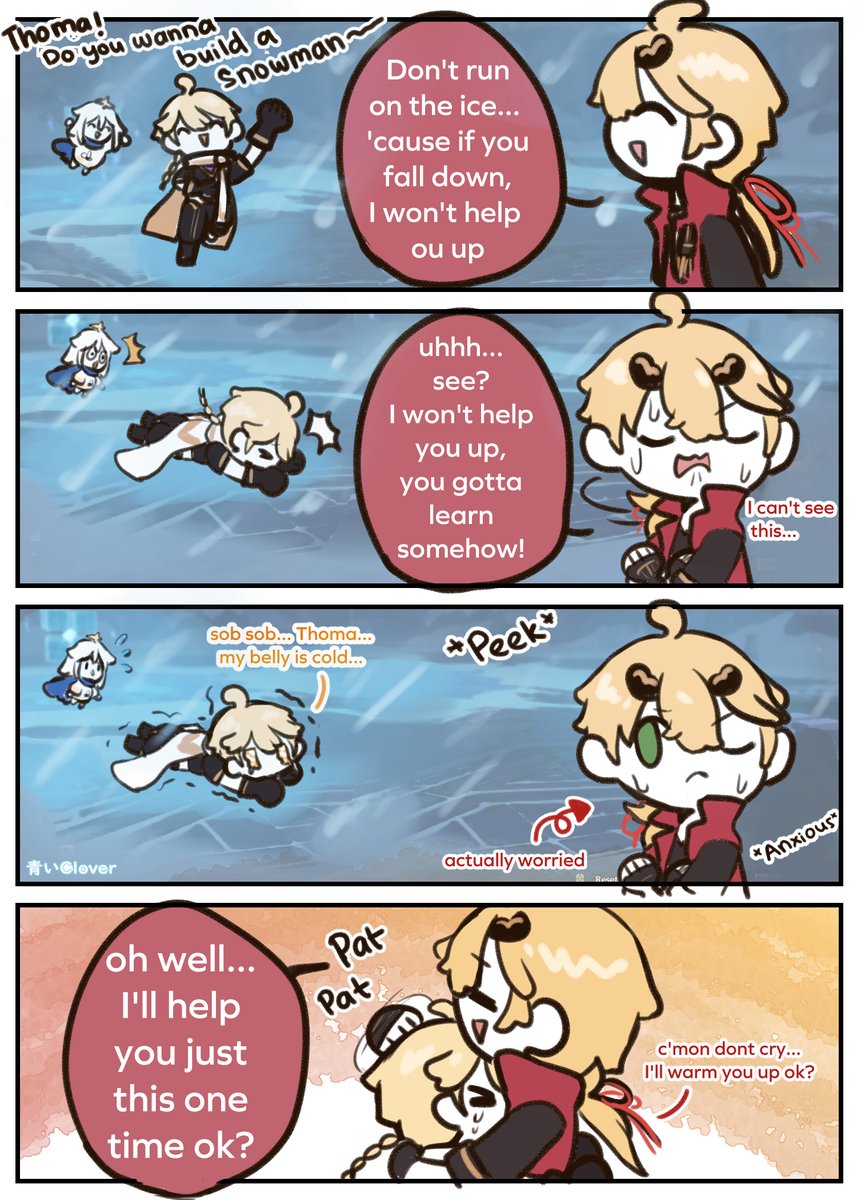 You really won't help? pien... 🥺

#原神 