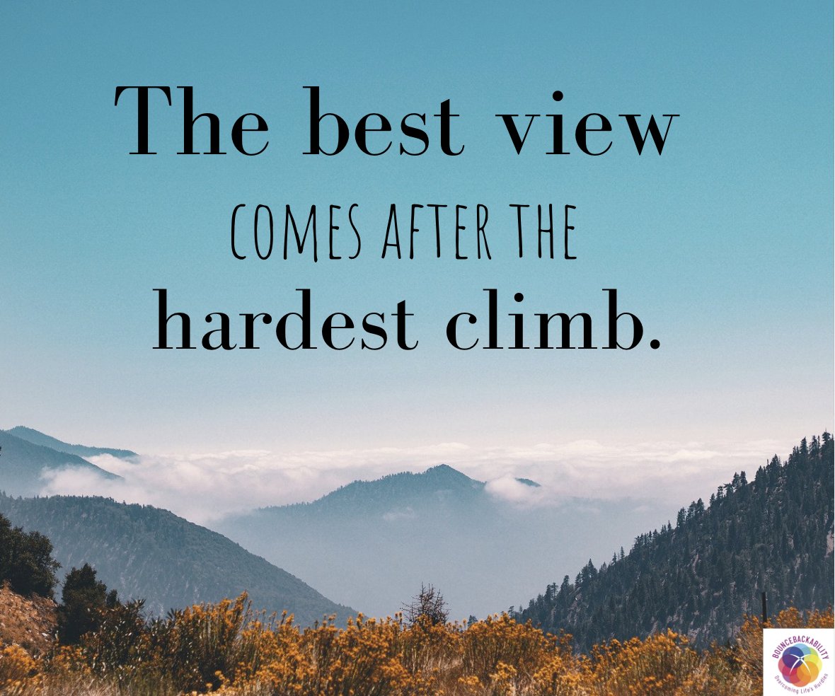 bouncebackabil's tweet photo. To any of our lovely followers who are finding life tough at the moment, hang in there and take it one day at a time.
๐ #ItsOkayToReachOut https://t.co/c1yKaNzaDN