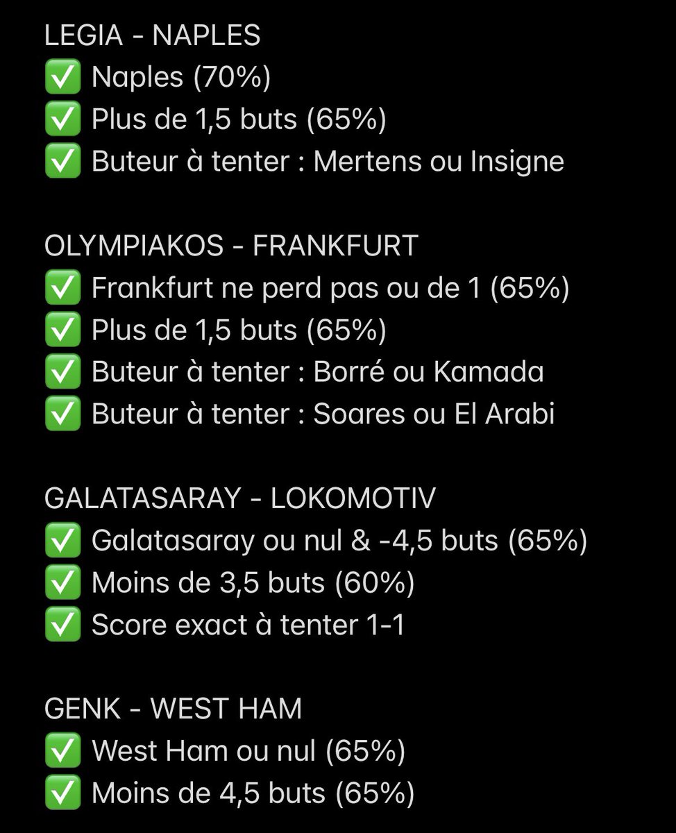 NtkPronos's tweet photo. 😱 BILAN DES AVIS ! 

✅ 13/16 Résultats Matchs 
✅ 9/16 Nombre de Buts 
✅ 13 Buteurs 
❎ 1 Scores Exacts

❤️ PRÊT POUR AUJOURD’HUI ? LIKE 

⬇️ Bilan détaillé https://t.co/ExaLMHuVwZ