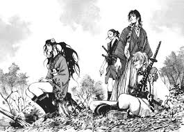𝐒𝐢𝐝𝐨𝐨𝐡 de Takahashi. Seinen basado en la era bakumatsu. Los hermanos Yukimura pierden a su madre, cuyo último deseo era que se convirtieran en samurais. A partir de ahí harán lo necesario para sobrevivir en un mundo no tan honorable como creían y cuidarse el uno al otro 