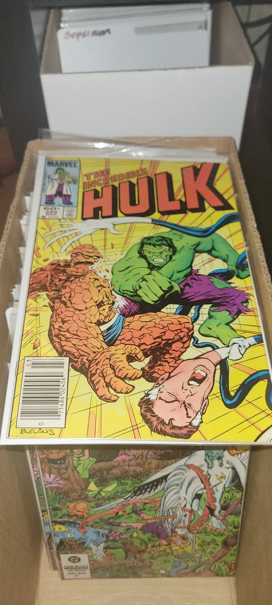 ComicRec's tweet photo. Puliing Random books from the collection Day 1, The Incredible Hulk 293. #comicrec #hulk #marvel https://t.co/P3VfsEW0tY