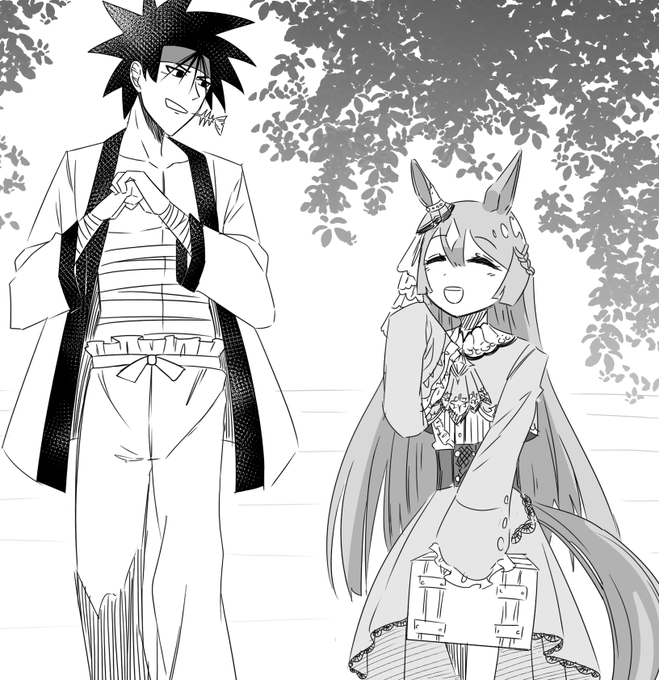 サノトダイヤモンド

#ウマ娘 #サトノダイヤモンド 