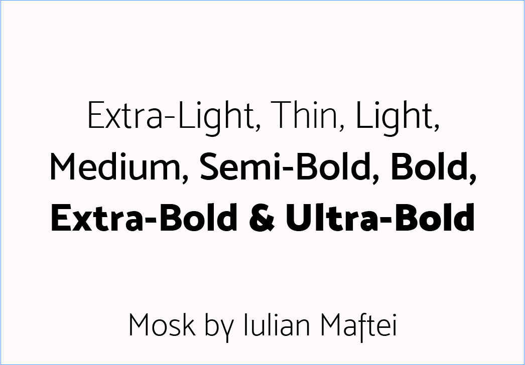 font_list's tweet photo. #freefontfriday 21-11-05 Mosk by Iulian Maftei https://t.co/9RiinSfzxY https://t.co/iGclsXzi9G