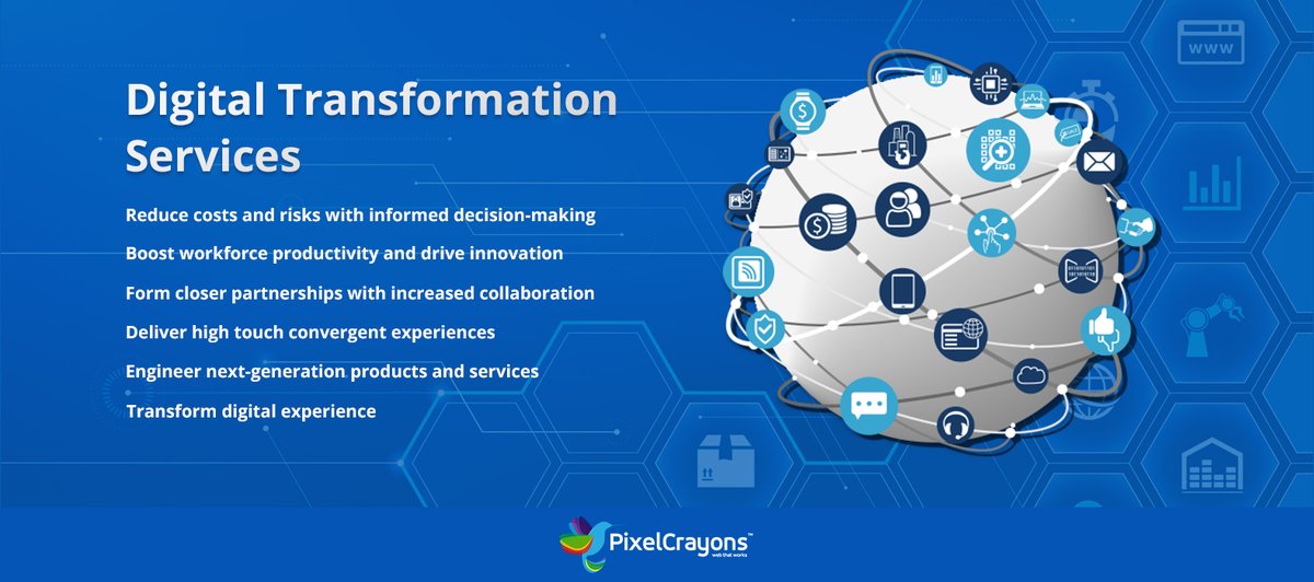 Looking to hire the top digital transformation company in India?

<a href="/PixelCrayons/">PixelCrayons</a> is a leading digital transformation company in India with 17+ years of experience, 500+ developers, and 11500+ completed projects.

Get A Free Quote Today: buff.ly/3GNcrZL