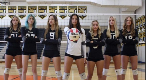 VbcSilver's tweet photo. 'Silver Hammers VBC": NJSIAA South Jersey State Semi-Finals today at 4:40pm vs Gloucester Tech......last home match for this amazing group of seniors!! #BitterSweet #BOLD https://t.co/kFK7yQjNbK