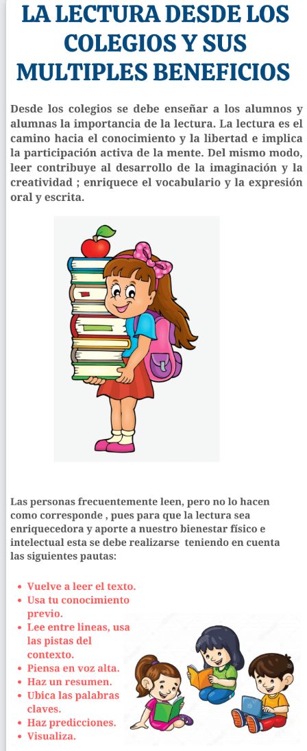 AdrianaGmezLza1's tweet photo. @ElOIRdelaRegion #SERVICIOSOCIALUNADISTAENCASA
La lectura como medio de desarrollo fisico y bienestar mental. https://t.co/CvtJs823Pe