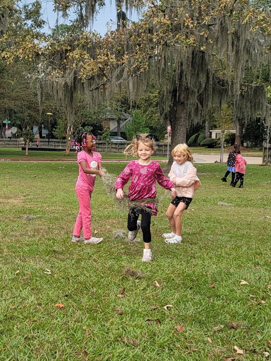 Unstructured play helps our young learners develop important skills such as problem solving, creativity and imagination! Most important, it helps develop social skills!