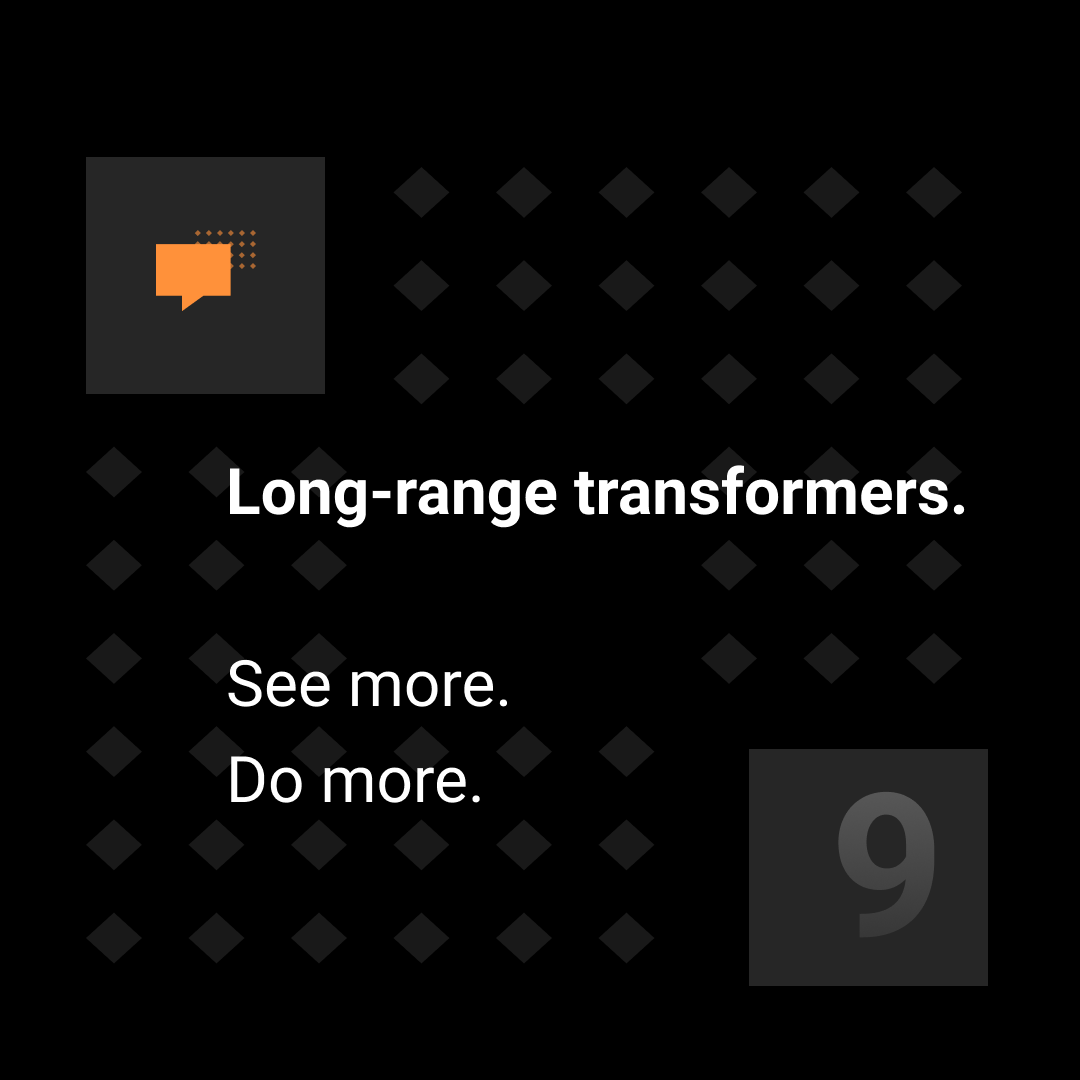ml6team's tweet photo. Letβs explore some long-range β #transformers available in @HuggingFace π€ to tackle that pesky quadratic self-attention complexity π‘!
π Full tip: https://t.co/ZImOmcuKu7
#ml6 #NLProc #naturallanguageprocessing #longdocuments #transformer #huggingface https://t.co/x6SVSdTQWE