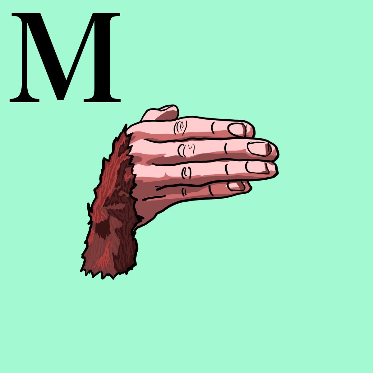 Picked up this great monke inspired piece by <a href="/AlgoSign/">AlgoSign</a> over at <a href="/AB2_Gallery/">AB2 Gallery</a>, you feel me Apes? 🦍