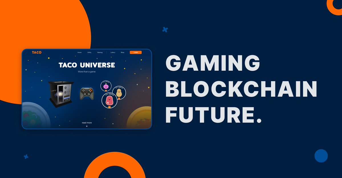 tacostudios_io's tweet photo. Ladies and gents, we are pumped up for this announcement: Taco Universe is for real! 🌮🪐

On our website we've officially unveiled our gaming platform program 🕹

Go to https://t.co/nkZWCY4u3C for all info!

Want more? Check out our brand new White Paper 📄

#ToTheUniverse https://t.co/T1psdyjZtZ