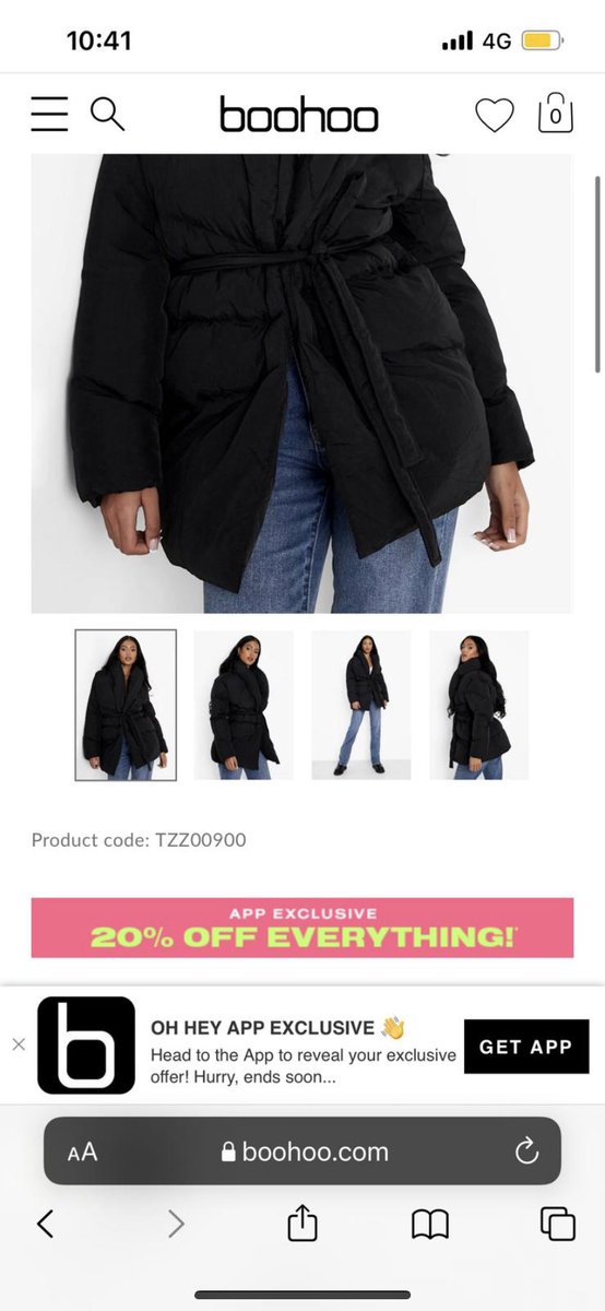 AimeeSullivanx's tweet photo. @boohoo I ordered the first coat and I have been sent the second one? The one with the studs? These are completely different coats and the 2nd is a lot cheaper. Can someone reply to my message on Instagram about this please. Thanks https://t.co/baYLPxRmlT