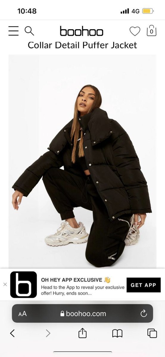 AimeeSullivanx's tweet photo. @boohoo I ordered the first coat and I have been sent the second one? The one with the studs? These are completely different coats and the 2nd is a lot cheaper. Can someone reply to my message on Instagram about this please. Thanks https://t.co/baYLPxRmlT
