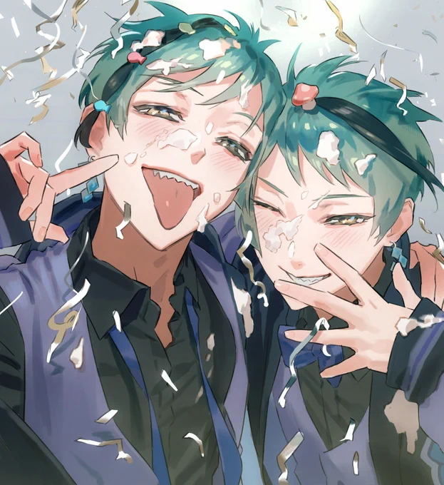 誕生日おめでとう🎉😚🎉
#リーチ兄弟誕生祭2021 