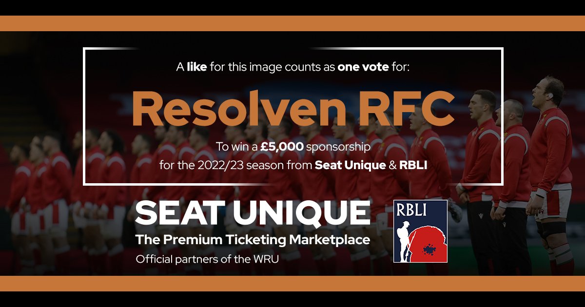 ResolvenRFC's tweet photo. Good morning 🖤💙

Please can I ask you all a massive favour! @seatunique are offering £5k in sponsorship for club that has the largest number of likes on this post.

Please can I ask that you to like and share on this post to try and get us as many likes as possible https://t.co/Ojs2K2we1p
