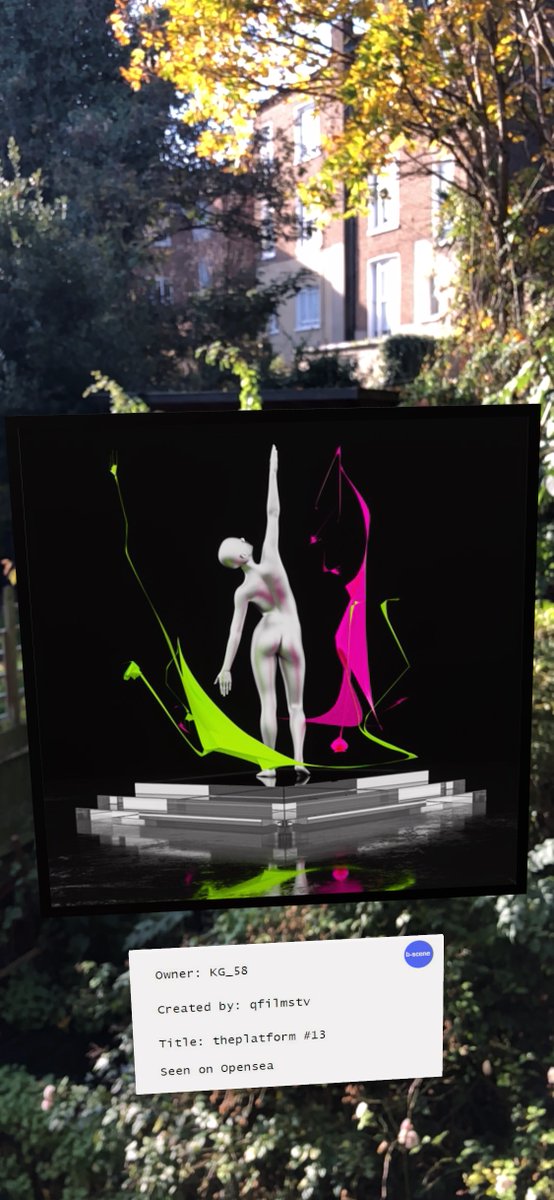 'theplatform #13' by <a href="/qfilmstv/">Antony Quintin // qfilmstv</a> reaching for the sun🌞 Works in all weather conditions, see for yourself :) b-sceneapp.com/assets/opensea… #nft #nftart