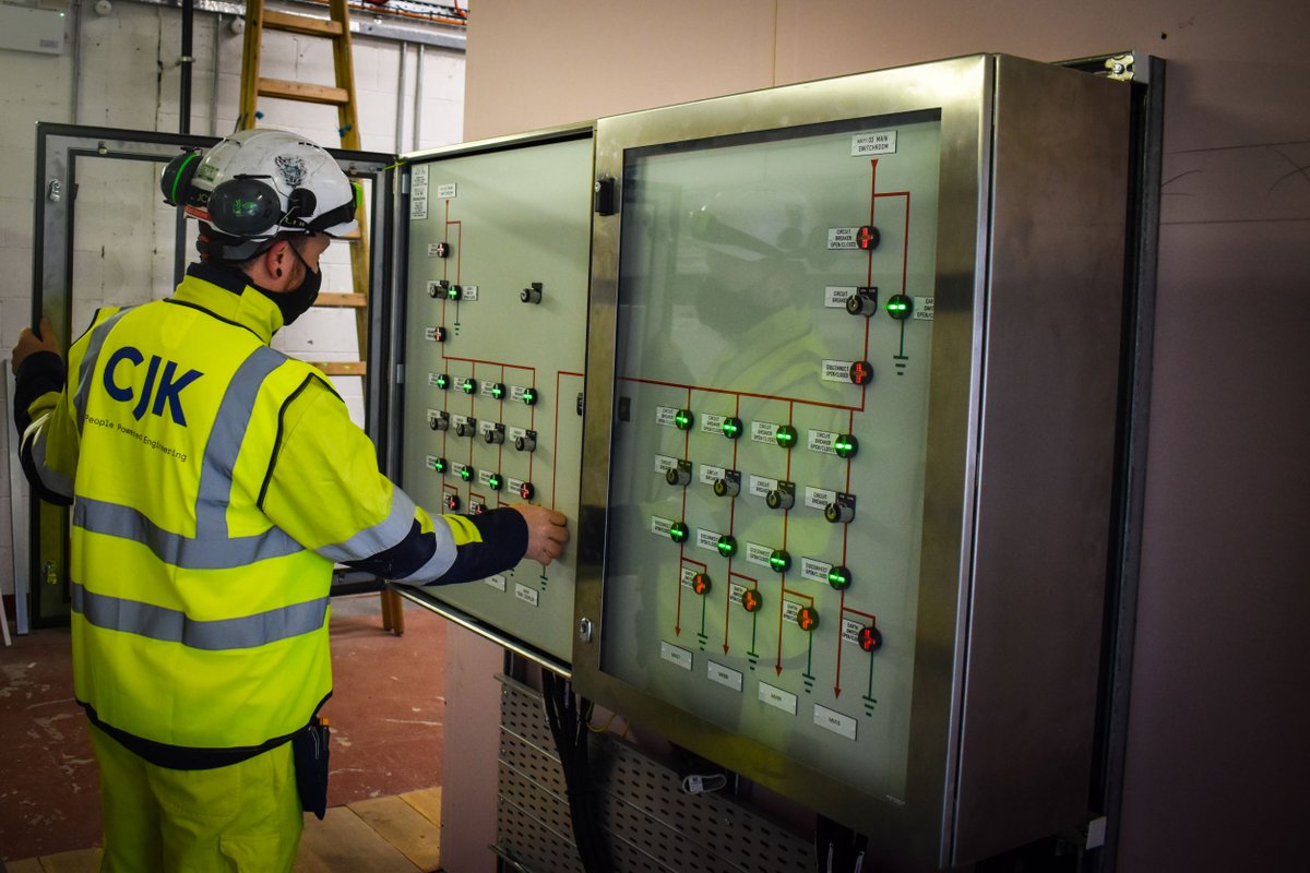 CJKEngineering's tweet photo. Medium Voltage (MV) Switchgear Installation for RTÉ.

CJK upgraded the existing MV Switchgear over a phased process in the national broadcaster's headquarters as it was reaching its end of life usage.

#projectcompletion #criticalenvironment #mvinstallation https://t.co/e06iqlVq53