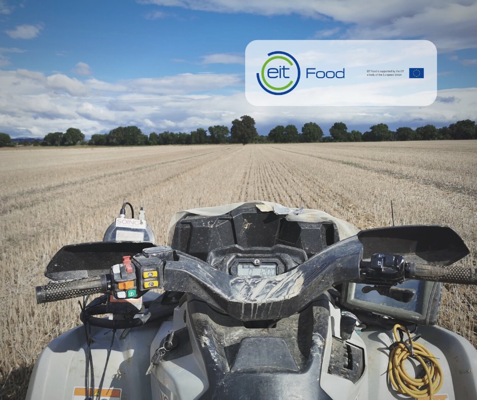 linkdapa's tweet photo. Electrical conductivity analysis carried out in 4 #wheat fields in Casalina (Umbria, Italy) to acquire new data that will improve #LINKDAPA project's algorithms for the prediction of wheat yield and protein!
@EITFood | @UniofReading  | @UniHohenheim | @JohnDeere | @AgricolusSuite https://t.co/uaTYz68LNX
