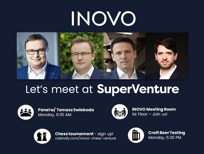 MalyszMac's tweet photo. #SuperVenture is coming soon! I'm looking foward to the interesting discussions and meetings.

See you all there 👇 https://t.co/jJCkFS5Aod