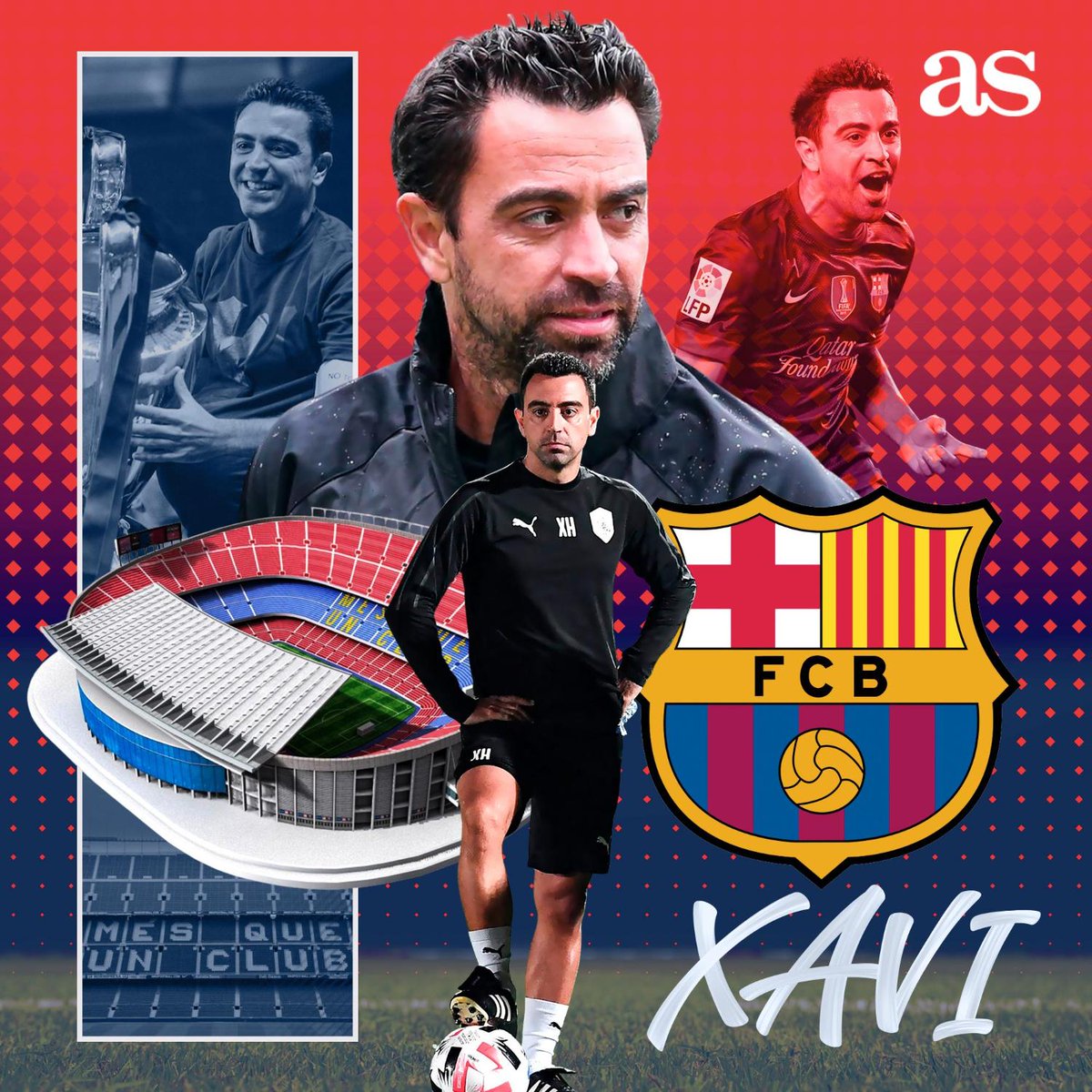 diarioas's tweet photo. 🚨 #OFICIAL

💥Xavi, nuevo técnico del FC Barcelona

🔙🏠La leyenda blaugrana regresa a casa. Deseo cumplido

🔵🔴El exfutbolista del Barça y de la Selección coge las riendas del Barça tras desvincularse del Al-Sadd https://t.co/LSmTL3Ezvf
