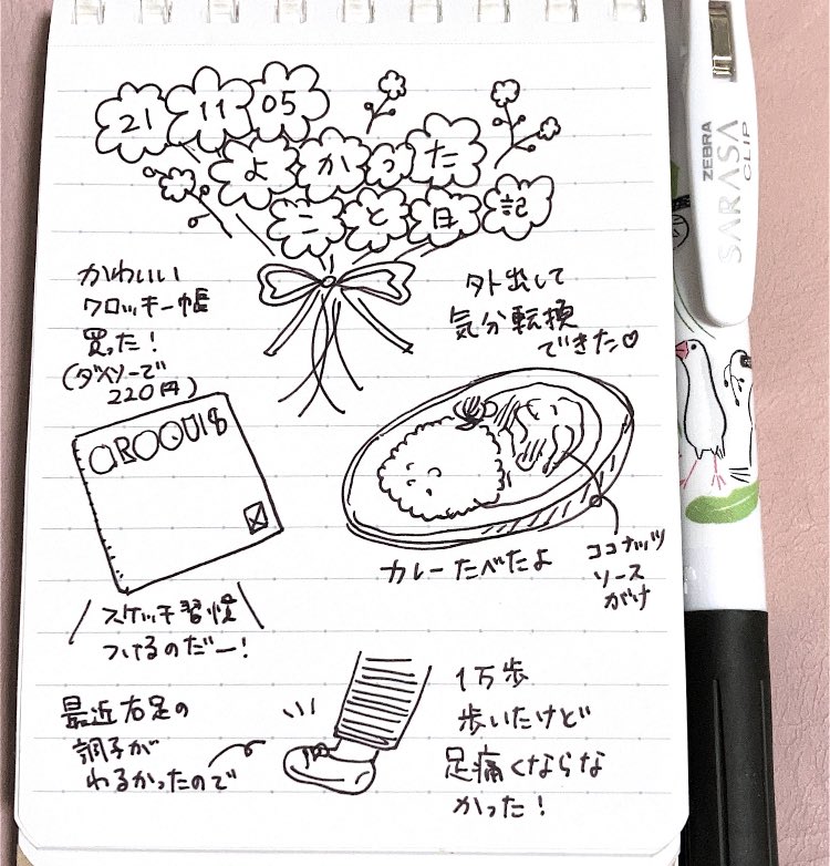 211105 よかったこと日記 