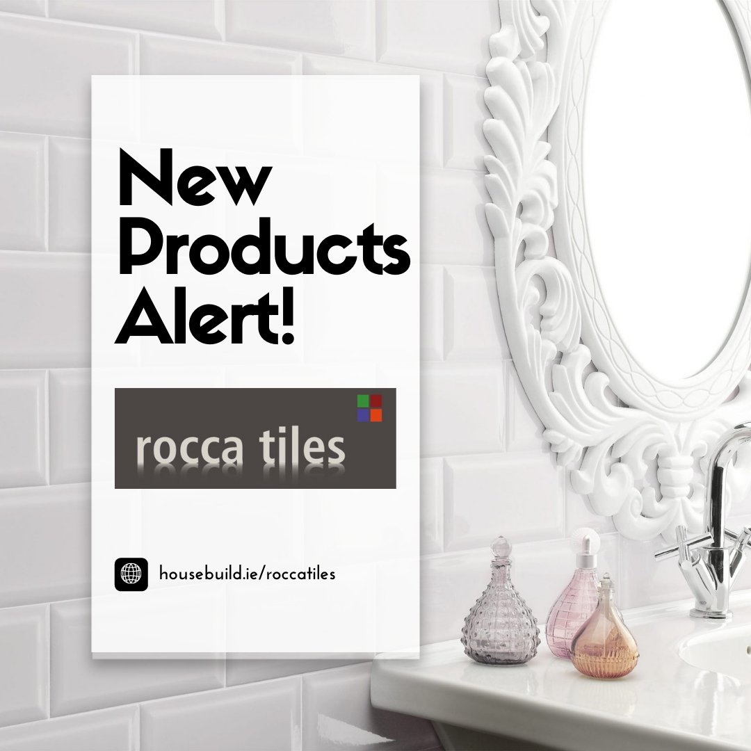 Housebuild_'s tweet photo. ✨Introducing ROCCA TILES ✨
Searching for gorgeous tiles for your home? Well look not further than Rocca Tiles! They are Ireland’s leading supplier of tiles since 1975. The team at Rocca Tiles will work with you to find the ideal solution, adding a beautiful finish to your home. https://t.co/xxaMkAcv83