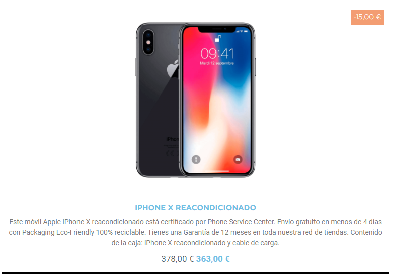 savestore_es's tweet photo. ⚡OFERTA⚡
Iphone X Reacondicionado a un precio de ⚡363,00€⚡
Calidad, rapidez y garantía en todos nuestros servicios!!
https://t.co/hObiIouRXy #oferta #ofertas #ofertademovil #iphoneX #iphone #comprariphone https://t.co/eRWgmSen4V