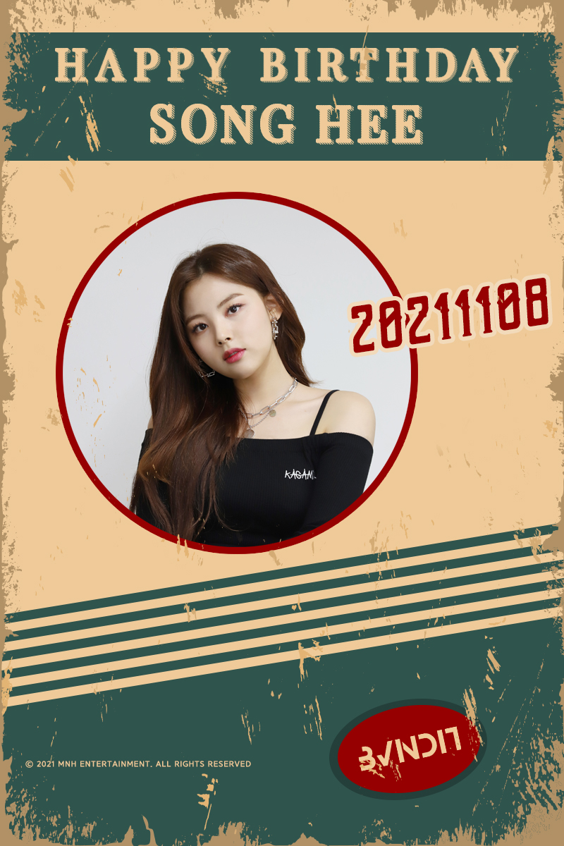 BVNDIT_official's tweet photo. 20211108 Happy Songhee Day🎂

#밴디트 #송희 의 생일을
진심으로 축하합니다 🥳

#BVNDIT #SONGHEE
#HappySongheeDay https://t.co/nCdPw8VAES
