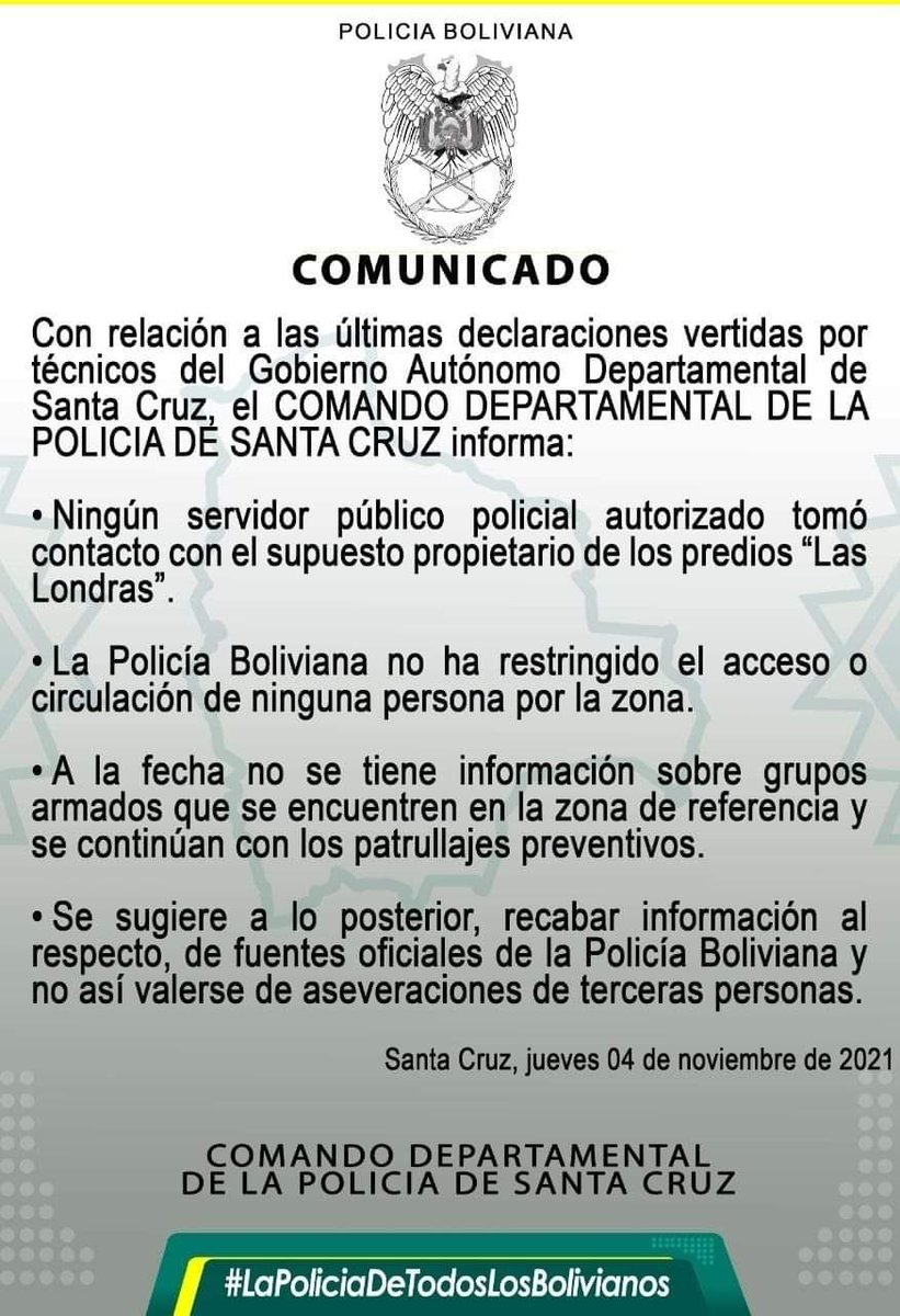 gabrielabolivia's tweet photo. A pesar de que la Policía sacó comunicado el día de ayer desmintiendo la versión de los funcionarios de la gobernación de SCZ, El Deber mantiene la noticia y en primera plana. Por qué la necesidad de faltar a la verdad? Antiético. https://t.co/9qtZGukymt