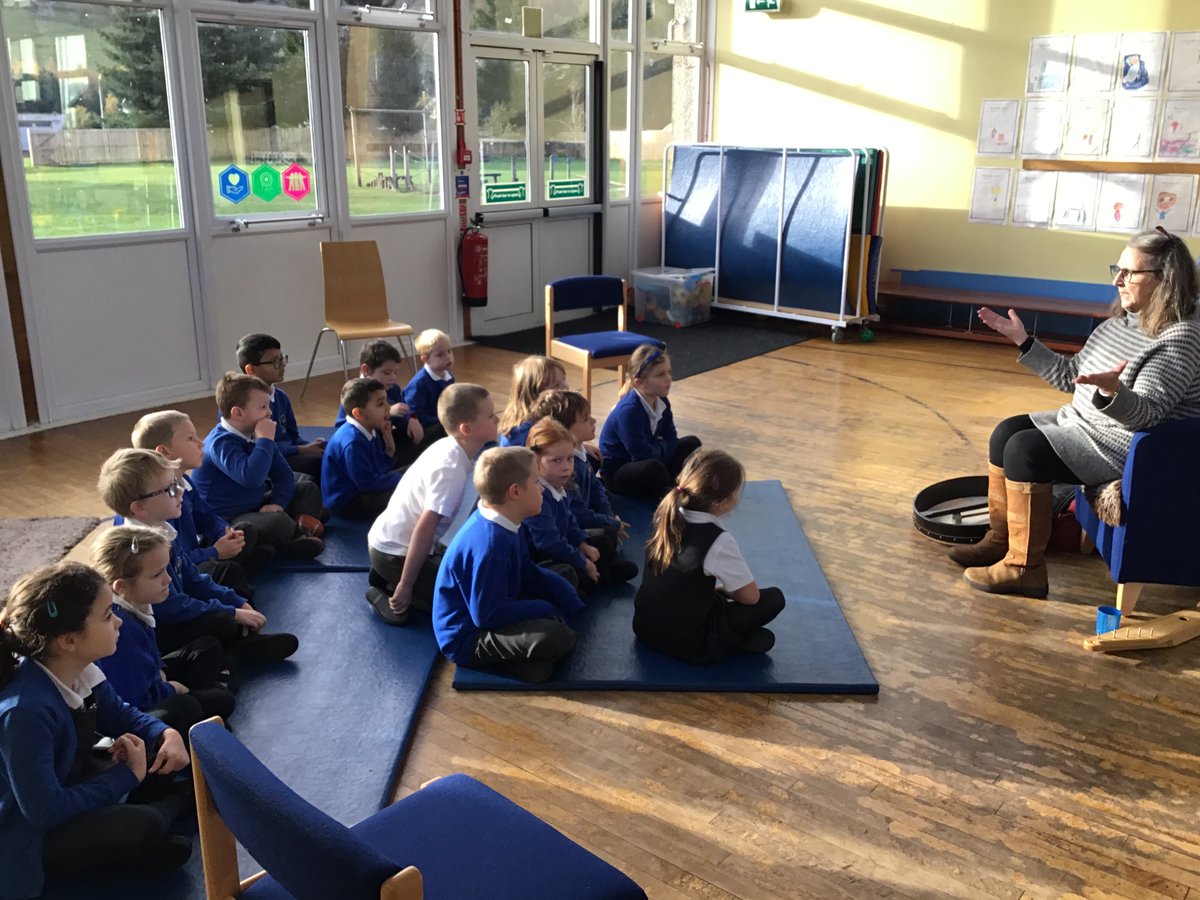BlairAthollPS's tweet photo. Our nursery and P1 - 4 class enjoyed stories with visiting Highland Perthshire Story Teller Clare Hewitt, we all had a lovely time learning new stories and singing along with Clare. #clarehewitt #literacy #storyteller https://t.co/nrrnZkWt9z