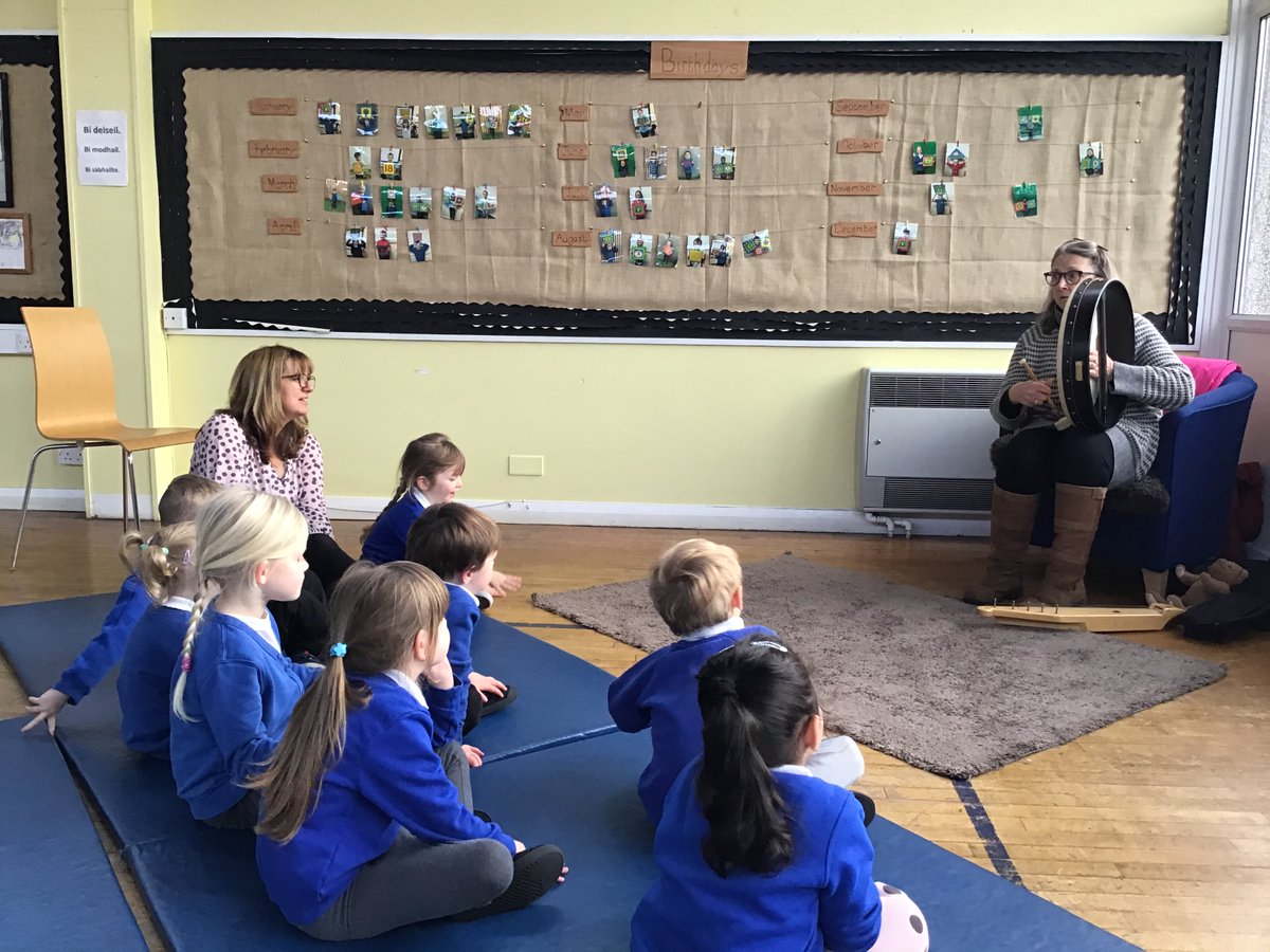 BlairAthollPS's tweet photo. Our nursery and P1 - 4 class enjoyed stories with visiting Highland Perthshire Story Teller Clare Hewitt, we all had a lovely time learning new stories and singing along with Clare. #clarehewitt #literacy #storyteller https://t.co/nrrnZkWt9z