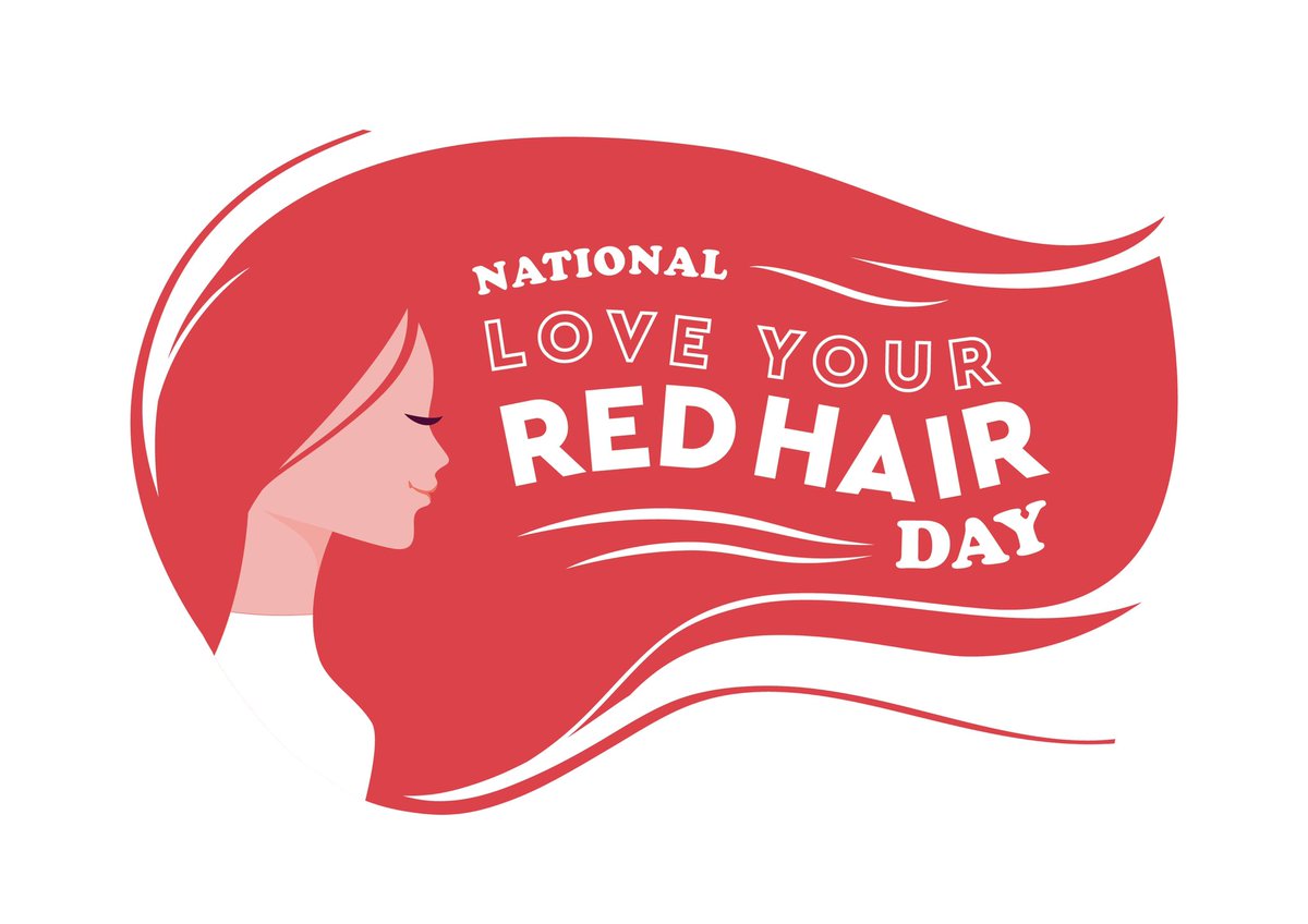 HowToBeARedhead's tweet photo. Happy National #LoveYourRedHairDay! 👩‍🦰 https://t.co/SNUltCNn99