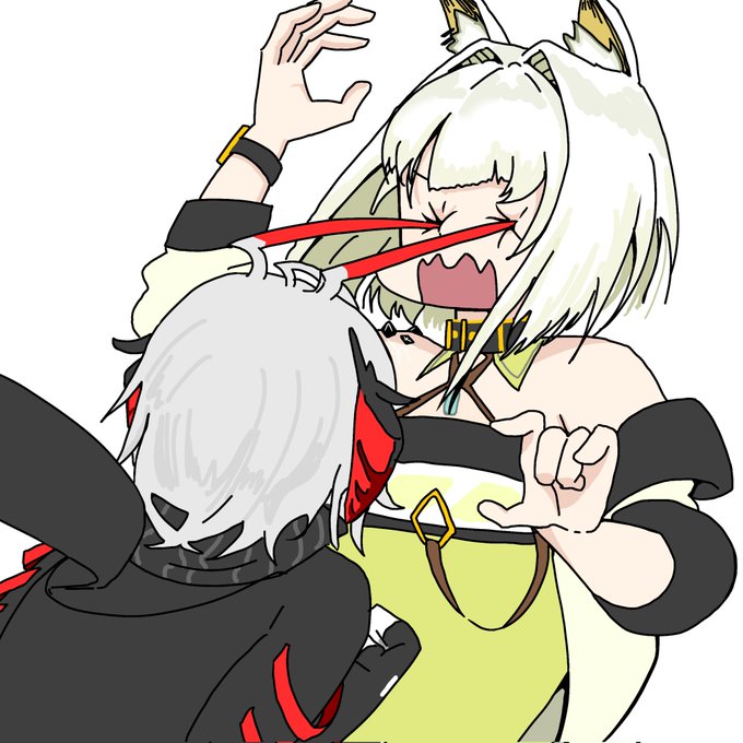 W「くらえケルシー!!」(再掲)
#アークナイツ 