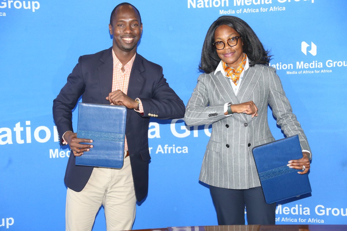 AquavitaLimited's tweet photo. We are proud to have launched a partnership with @NationMediaGrp to help reduce their #plasticfootprint. Through this initiative, the company has eliminated 868 plastic bottles from its environment monthly translating to 10,416 bottles annually and 59,664.46 Kgs of CO2 annually https://t.co/Kgsju8FElW