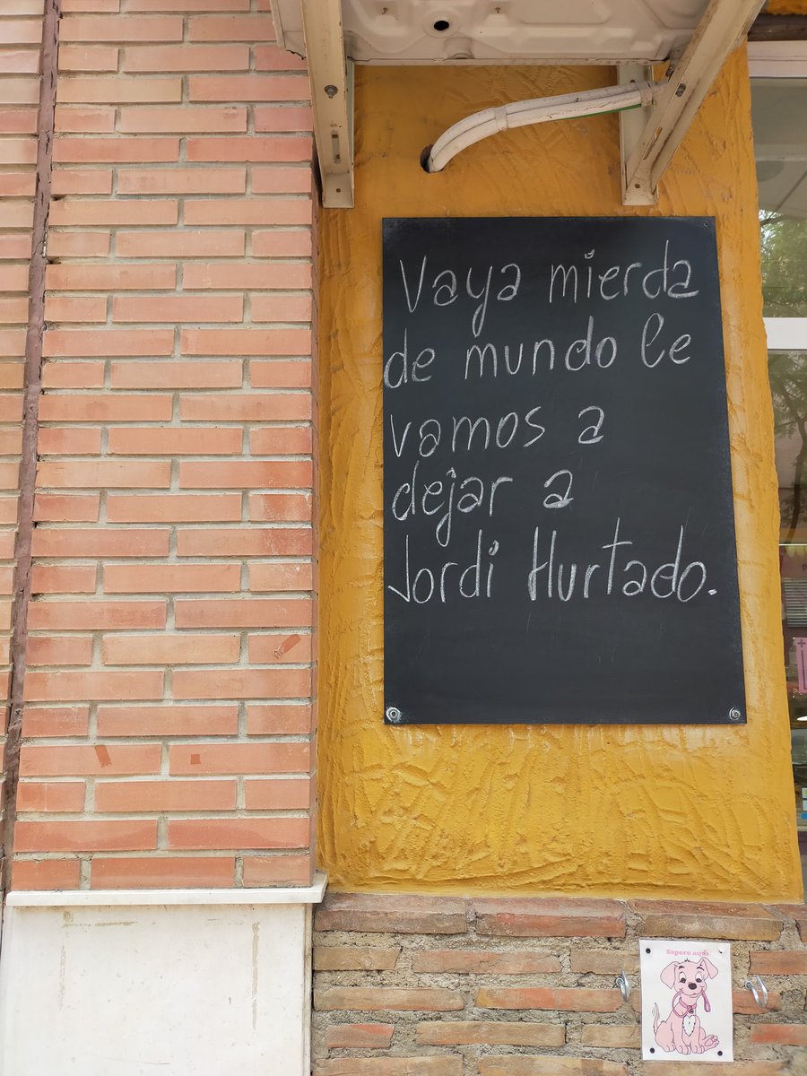 El panadero de mi barrio debe ser tuitero.