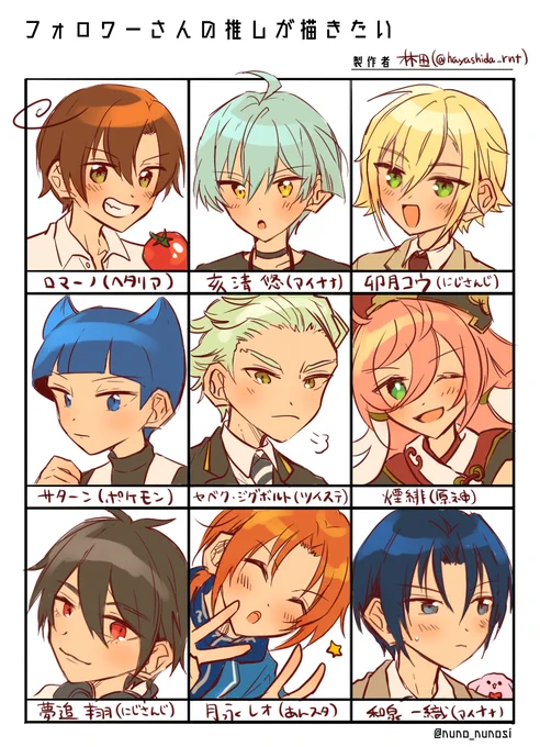 リプありがとうございました!描くの楽しかったです!!
#フォロワーさんの推しが描きたい 