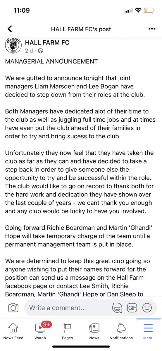 Announcement from midweek... <a href="/SleepDaniel/">Daniel Sleep</a>  and <a href="/bignev38/">Richard Boardman 🏴󠁧󠁢󠁥󠁮󠁧󠁿</a> and ghandi will make up management team moving forward