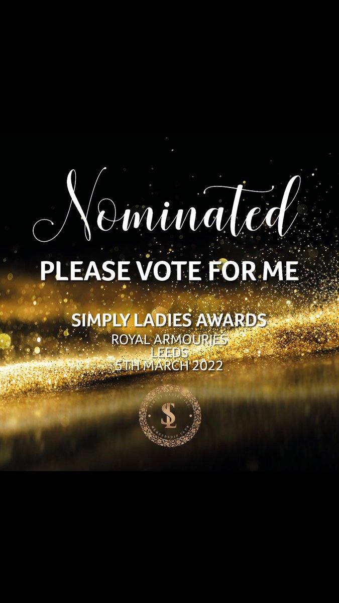 So somebody has secretly nominated me for Mumpreneur of the Year business award through Simply Ladies Inc 

I’d really appreciate if you could get behind me by showing support either through voting or sharing this post.

form.jotform.com/213045231302336
