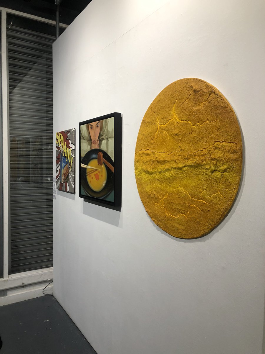 simon_hartles's tweet photo. Great time last night at the opening of @refreshartaward #exhibition at #AMPgallery #peckham and came away with the Refresh Art Award 2021 – Prize for Art of Our times 👍 #art #painting #Cornwall #london #artaward https://t.co/IATPorQwAr