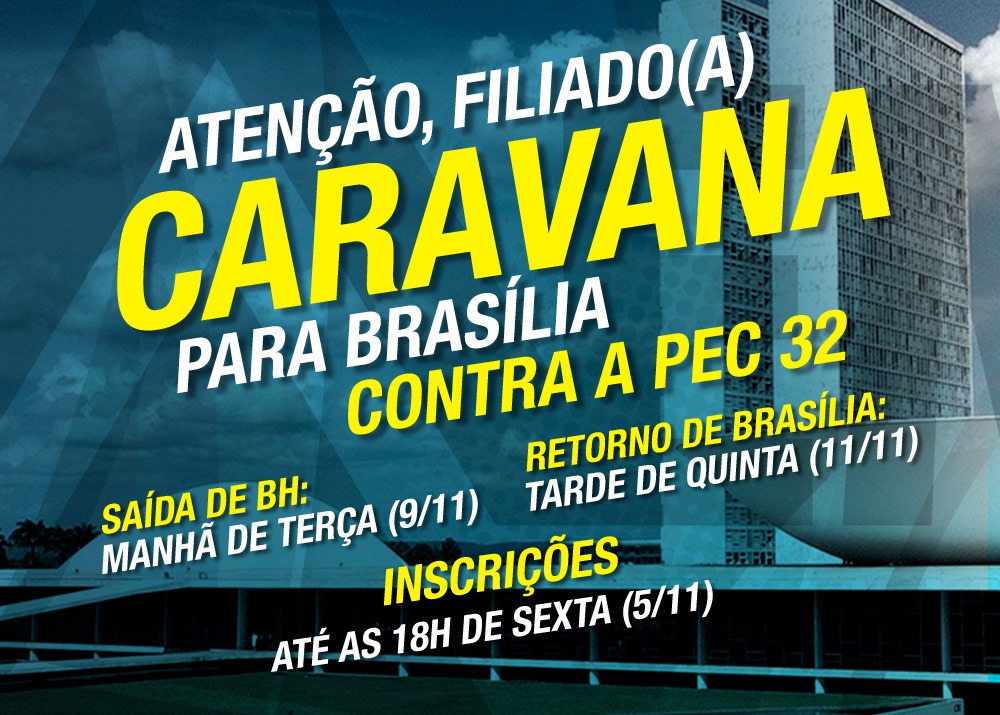 sitraemg's tweet photo. Filiado(a), inscreva-se até as 18h desta sexta (5) para caravana do Sitraemg que irá a Brasília na próxima semana, para luta #ContraPEC32. Saiba mais: https://t.co/49BBGMwsLE
#PEC32vaiCAIR #ReformaAdministrativaNão https://t.co/UNd0gggc7y