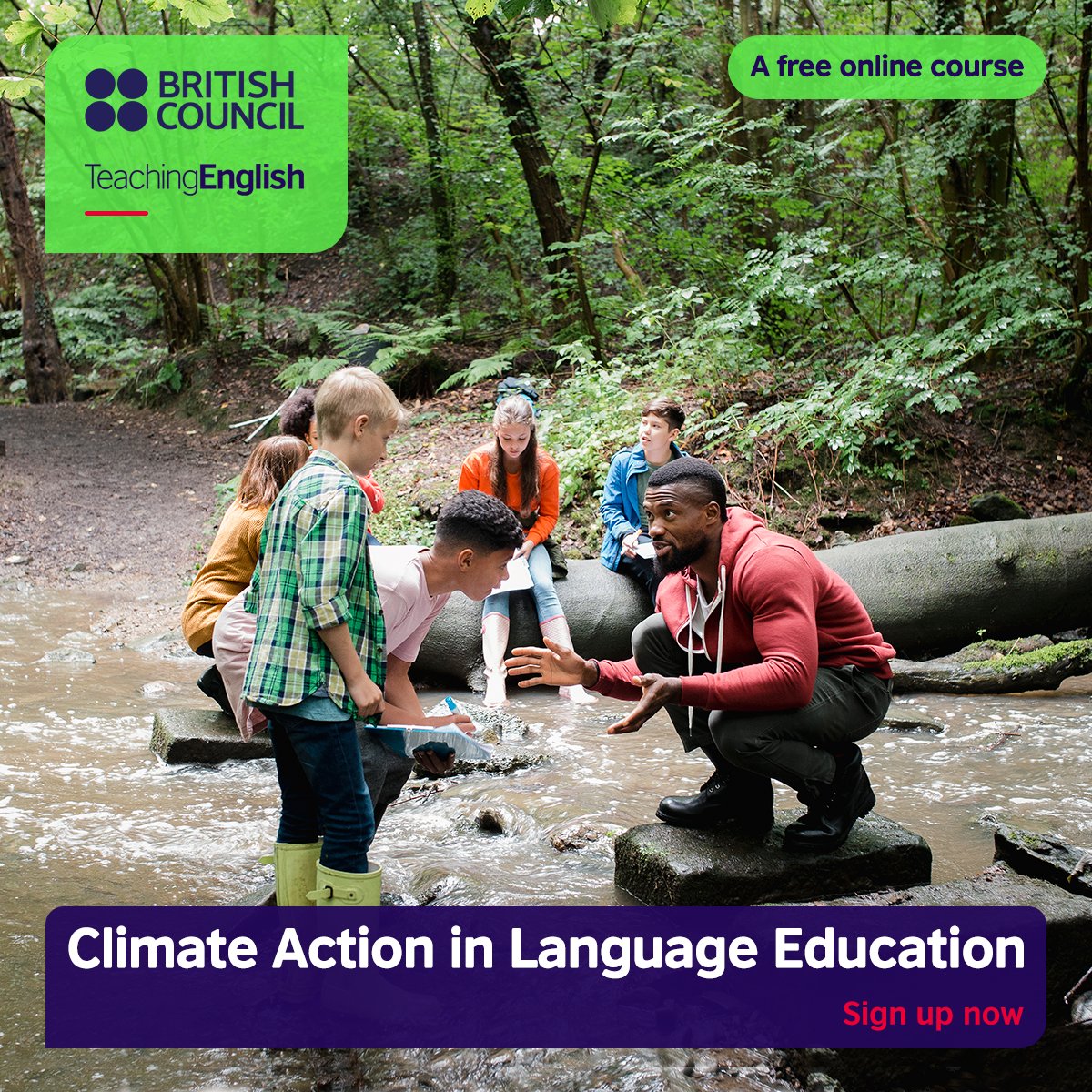 ColminIndonesia's tweet photo. 🌏🌍🌎Join our free Climate Action in Language Education online course series, designed to train teachers how to integrate environmental issues into English language teaching.

📆Ends 16 November
➡️Sign up here: https://t.co/hMJmLqiFRD

#TheClimateConnection #COP26 https://t.co/2UHg7ReWb1