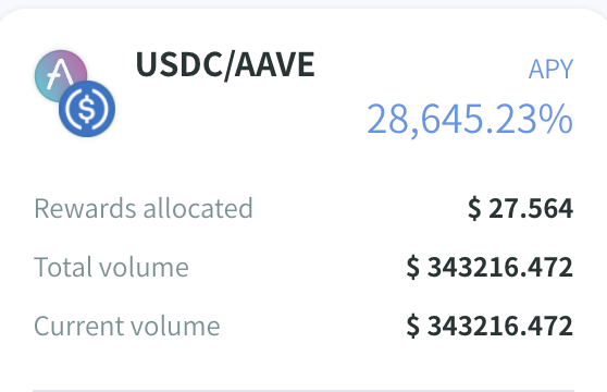 Dear magicians, have you seen the crazy new LP farm and trading pool of $AAVE?

Come stake and trade $AAVE to earn $MBT with a APR of over 1,000%💎

🪄 Trade mining: magicianmetaverse.com/#/swap
🪄 Liquidity farm: magicianmetaverse.com/#/farms

<a href="/0xPolygon/">Polygon | POL</a> #Polygon