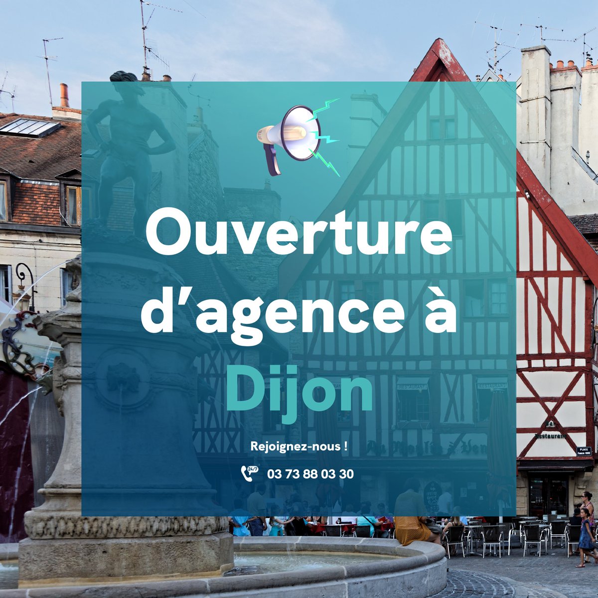 🚀 Staffmatch débarque à Dijon ! Retrouvez dès à présent notre équipe Staffmatch à Dijon dans nos nouveaux locaux à l’adresse suivante : LBA Centre d'Affaires, 10 Av. Maréchal Foch, 21000 Dijon Contactez-nous, nous avons un travail pour vous ! 📲 03 73 88 03 30