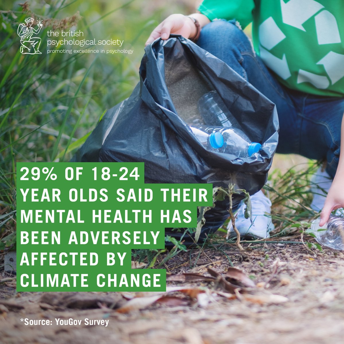 🌍 Our new survey highlights #EcoAnxiety in UK youth.

Read the full story: bps.org.uk/news-and-polic…

 #ClimateChange