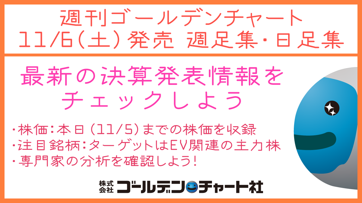 ゴールデン チャート社 Gc Goldenchart Twitter